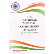 Asia Law House's The National Medical Commission Act, 2019 Bare Act